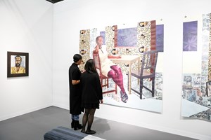 <a href='/art-galleries/victoria-miro-gallery/' target='_blank'>Victoria Miro</a> at The Armory Show 2016. Photo: © Charles Roussel & Ocula